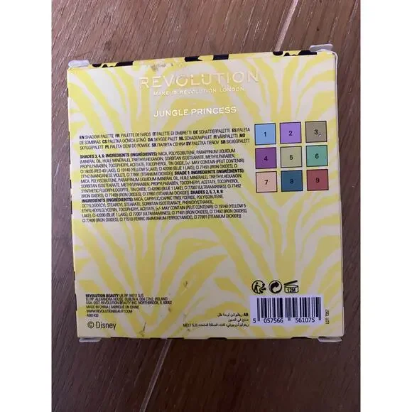 NIb Revolution X Disney, The Lion King, jungle, princess eyeshadow palette - Picture 4 of 5
